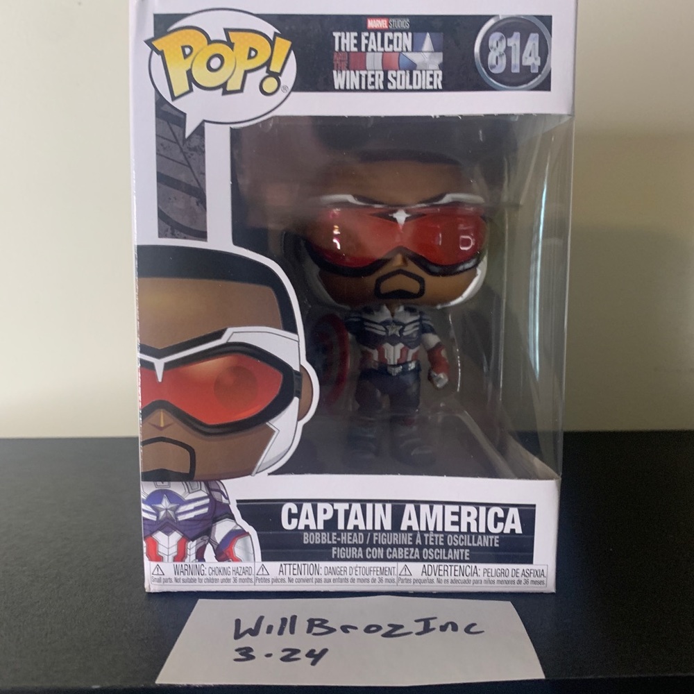 Captain America Sam Wilson Funko Pop 814